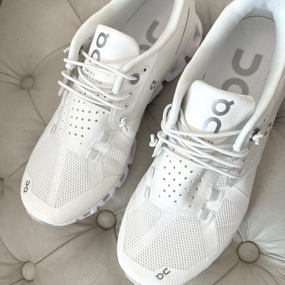 ON Cloud Mesh Sneakers, White, 6.5 SOLD OUT EVERYWHERE